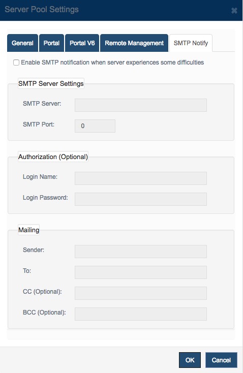 Smtp Setting